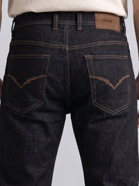 Dark Blue Low-Rise Ankle Length Stretch Jeans