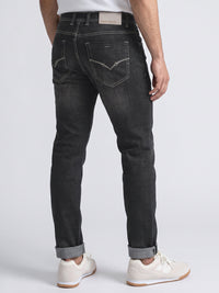 Grey Low-Rise Ankle Length Stretch Jeans