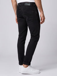 Charcoal Low-Rise Ankle Length Stretch Jeans