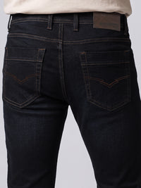 Dark Blue Low-Rise Ankle Length Stretch Jeans