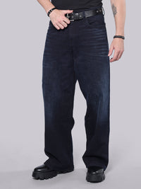 Dark Blue Extra Loose Fit Jeans