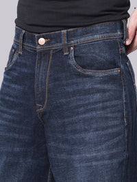 Dark Blue Extra Loose Fit Jeans