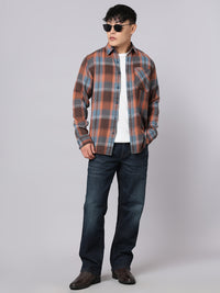 Dark Blue Midrise, Comfort And Straight Crop Length Stretch Jeans