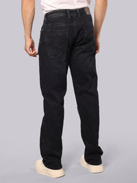 Dark Blue Midrise, Comfort And Straight Fit Stretch Jeans