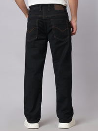 Dark Blue Midrise, Comfort And Straight Crop Length Stretch Jeans