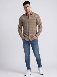Med Blue Low-Rise Ankle Length Stretch Jeans