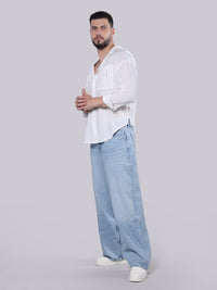 Light Blue Extra Loose Fit Jeans
