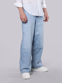 Light Blue Extra Loose Fit Jeans