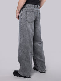 Med Grey Extra Loose Fit Jeans
