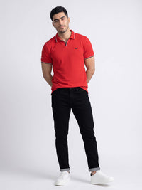 Black Low-Rise Ankle Length Stretch Jeans