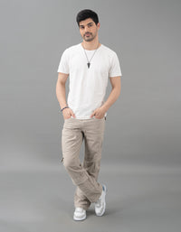 Light Stone Loose Fit Cargo Pant