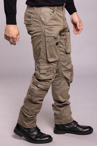 Lt Olive Regular Fit Cargo Pant
