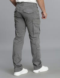 Clay Grey Regular Fit Cargo Pant