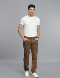 Khaki Regular Fit Cargo Pant