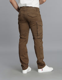 Khaki Regular Fit Cargo Pant
