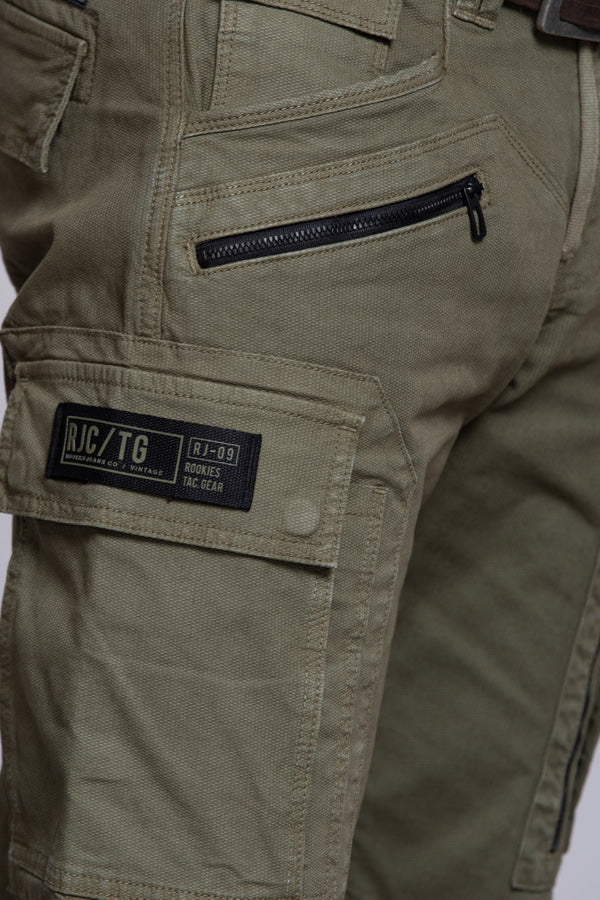 Olive Regular Fit Cargo Pant