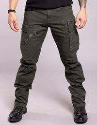 Military Green Regular Fit Cargo Pant