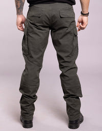 Military Green Regular Fit Cargo Pant