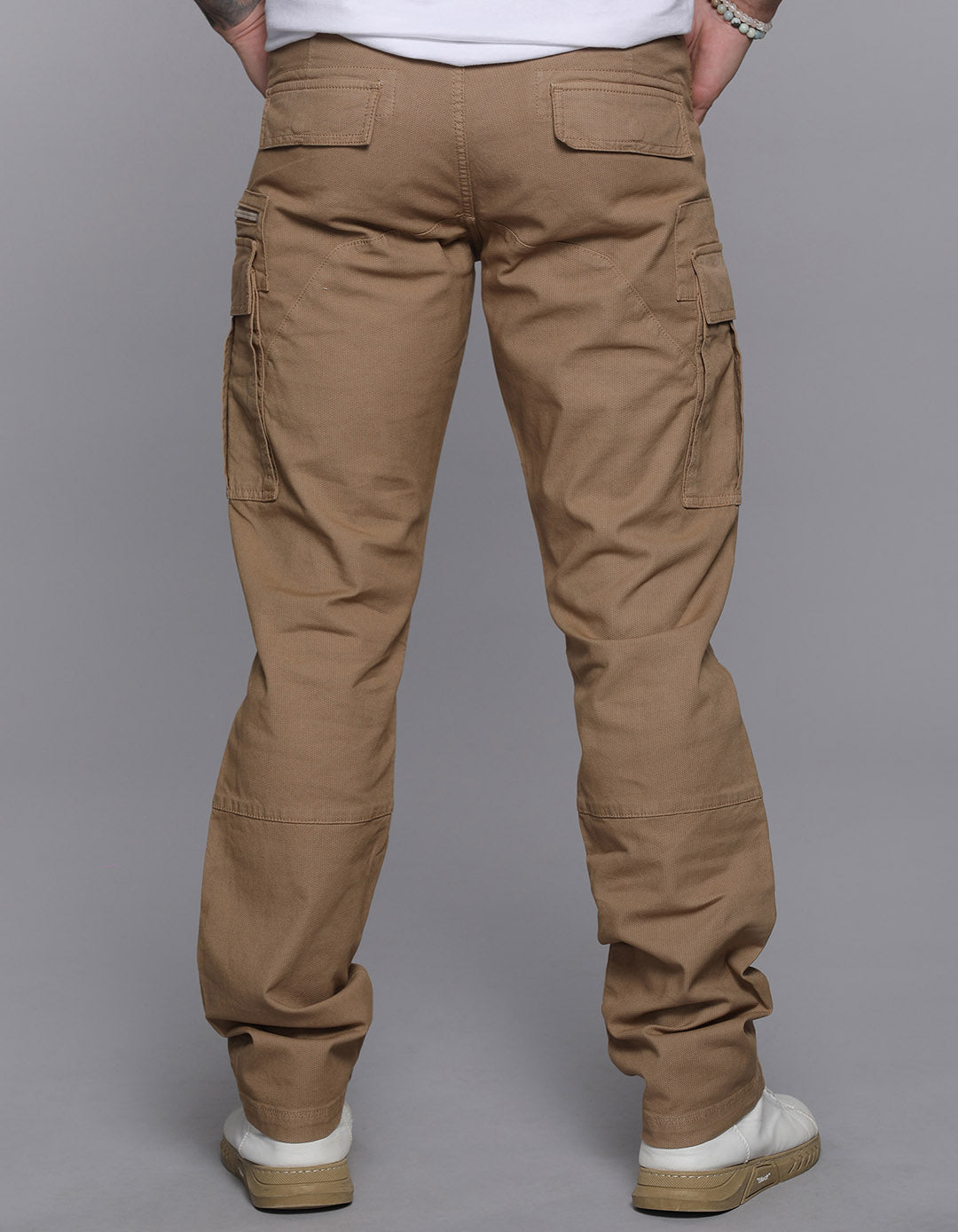 Khaki Regular Fit Cargo Pant