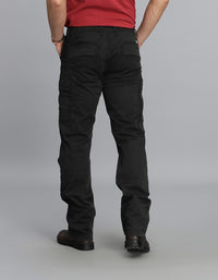 Charcoal Regular Fit Cargo Pant