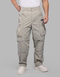 STONE BALOON FIT CARGO PANTS