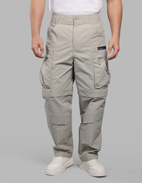 STONE BALOON FIT CARGO PANTS