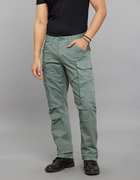 Aqaba Comfort Straight Fit Stretch Cargo Pants 