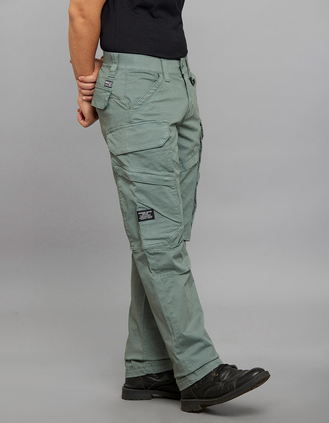 Aqaba Comfort Straight Fit Stretch Cargo Pants 