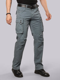 Petrol Comfort Straight Fit Stretch Cargo Pant