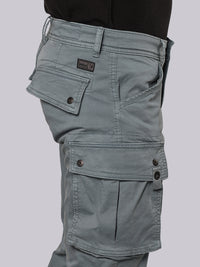 Petrol Comfort Straight Fit Stretch Cargo Pant