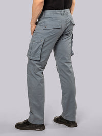 Petrol Comfort Straight Fit Stretch Cargo Pant