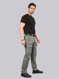 Aqaba Comfort Straight Fit Stretch Cargo Pant