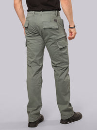 Aqaba Comfort Straight Fit Stretch Cargo Pant