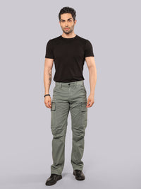 Aqaba Comfort Straight Fit Stretch Cargo Pant