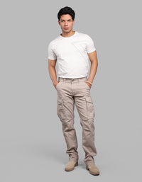 LT STONE COMFORT STRAIGHT FIT STRETCH CARGO PANTS