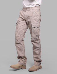 LT STONE COMFORT STRAIGHT FIT STRETCH CARGO PANTS