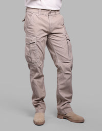 LT STONE COMFORT STRAIGHT FIT STRETCH CARGO PANTS