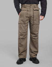 Olive Loose Fit Cargo Pant