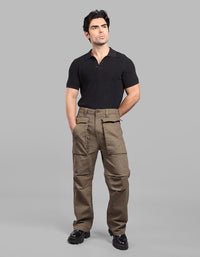 Olive Loose Fit Cargo Pant