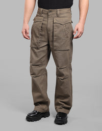 Olive Loose Fit Cargo Pant