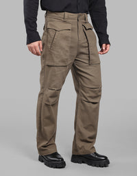 Olive Loose Fit Cargo Pant
