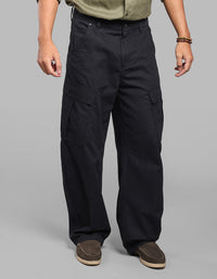 Black Balloon Fit Cargo Pants