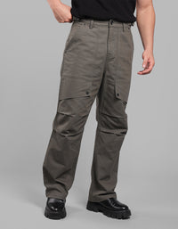 Olive Loose Fit Urban Utility Pants