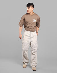 Ivory Loose Fit Utility Pant