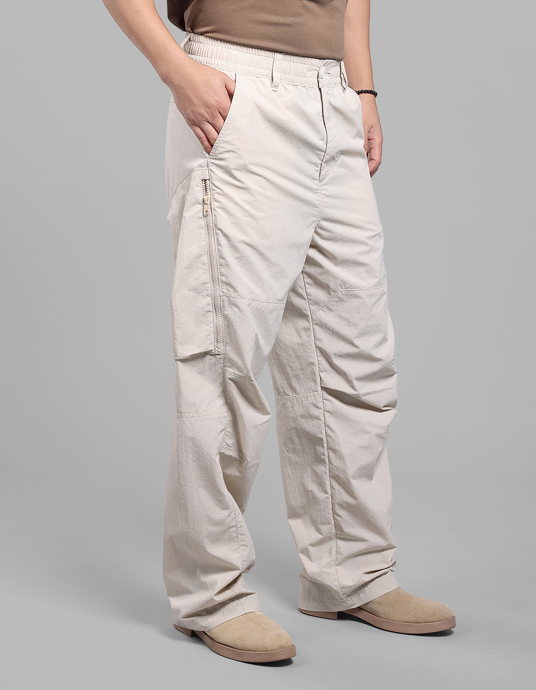 Ivory Loose Fit Utility Pant