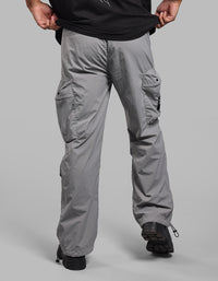 Lt Grey Loose Fit Utility Cargo