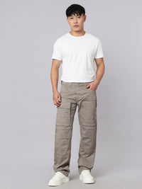 Sand Comfort Straight Fit Stretch Cargo Pant