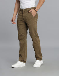 Khaki Regular Fit Cargo Pant