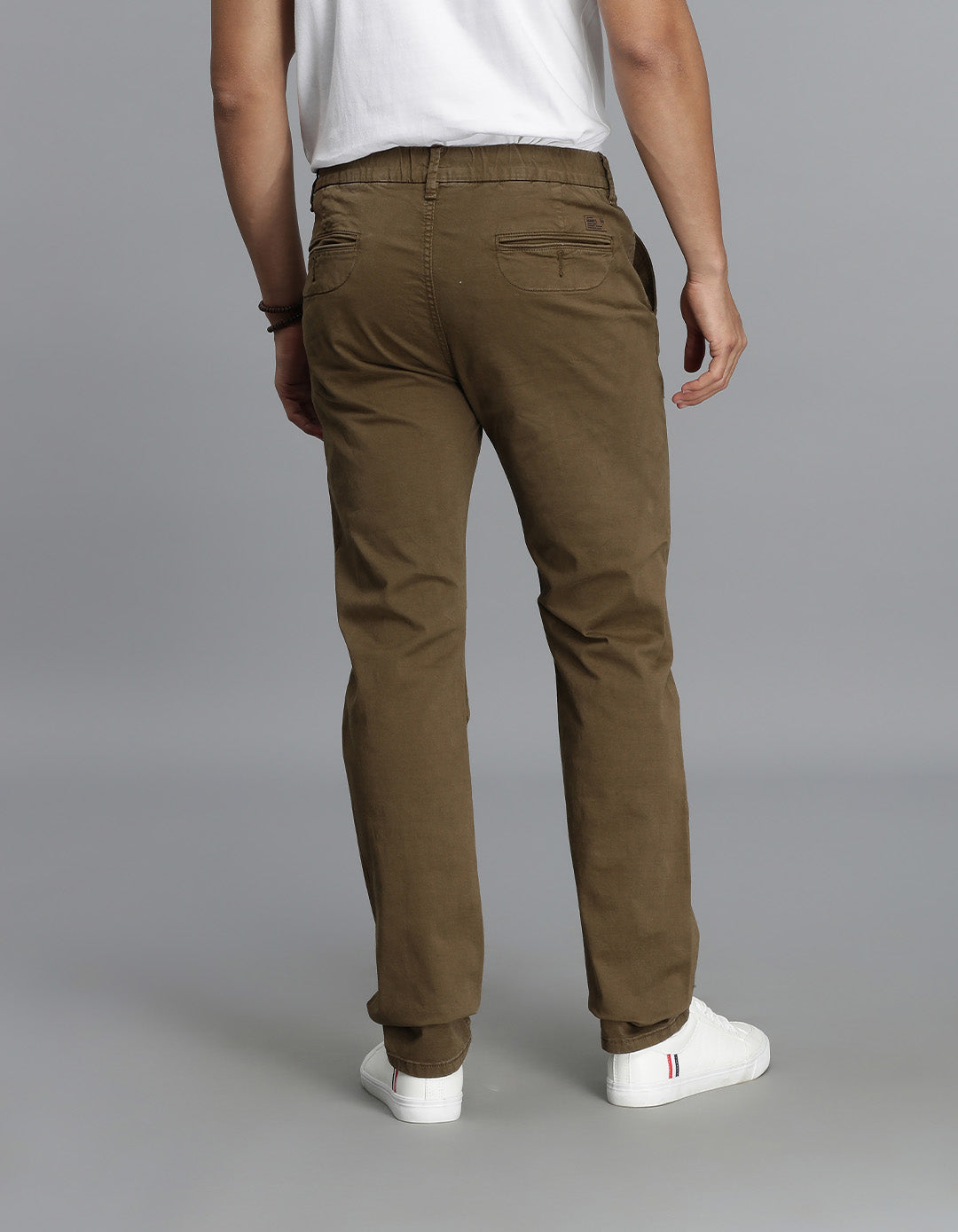 Khaki Regular Fit Cargo Pant
