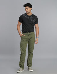 Olive Regular Fit Cargo Pant